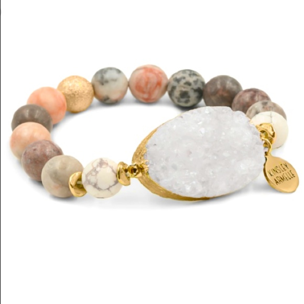 Kinsley Armelle Multicolor Stone Bracelet